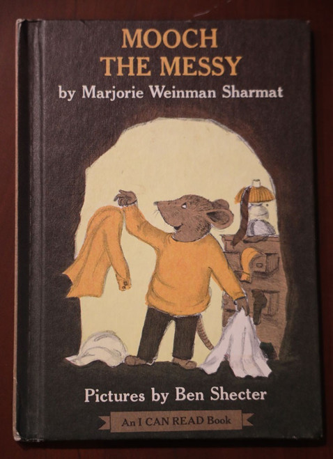MOOCH THE MESSY by Marjorie Weinman Sharmat/Ben Shecter 1976 An I CAN READ Book