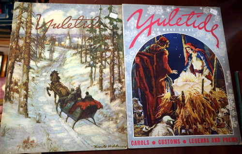 YULETIDE in Many Lands CHRISTMAS Vintage Book Lot 1941/1949 Augsburg Publishing