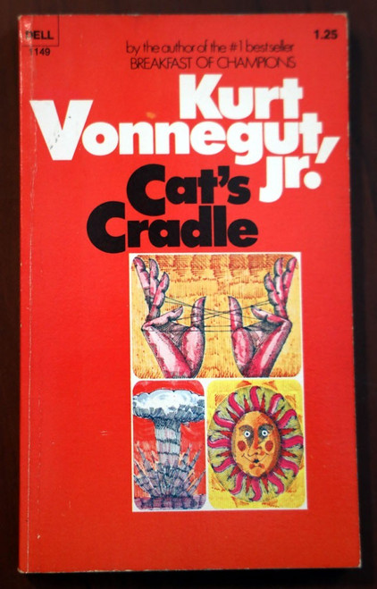 Cat's Cradle by Kurt Vonnegut, Jr. 1973 Vintage Dell Paperback Sci-Fi Very Nice