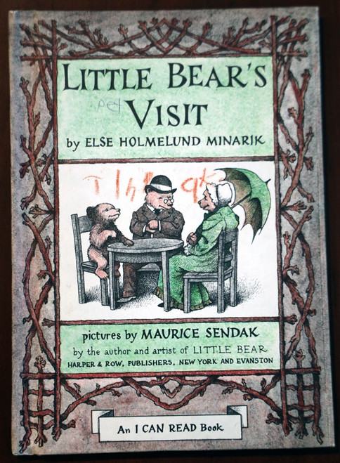 Little Bear's Visit by Else Holmelund Minarik / Maurice Sendak HC Vintage 1961