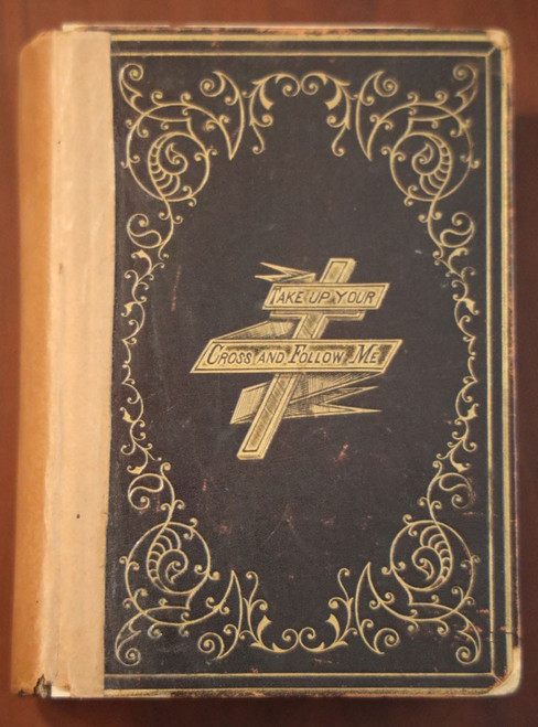 CHURCH BOOK 1895 Evangelical Lutheran Congregations Antique Hardcover/Gilt Book