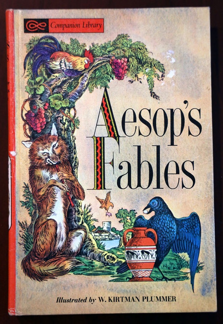 AESOP'S FABLES 1963 Companion Library #5453 Illustrated by W. Kirtman Plummer