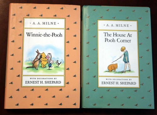 WINNIE-THE-POOH + The House At Pooh Corner (1988) HC/DJ A.A. Milne Books DUTTON