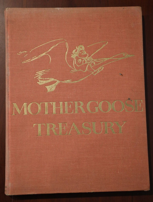 MOTHER GOOSE TREASURY by Raymond Briggs 1966 First Edition Vintage Hardcover