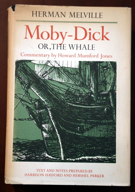 MOBY DICK by Herman Melville 1976 HC/DJ Howard Mumford Jones/Warren Chappell 1st
