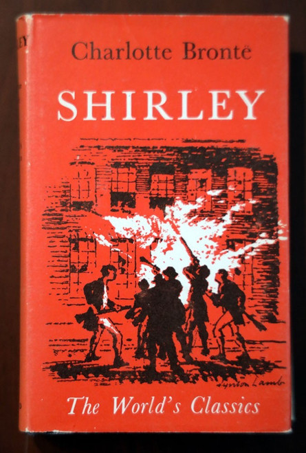 SHIRLEY by Charlotte Bronte 1974 HC/DJ World's Classics #14 Oxford University