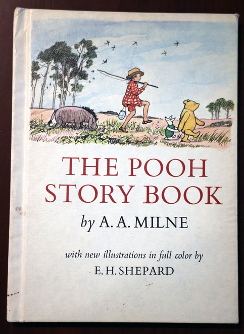 The Pooh Story Book by A.A. Milne /E.H. Shepard 1965 Vintage Hardcover Book VG