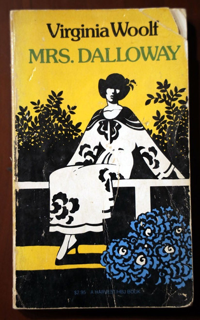 Mrs. Dalloway by Virginia Woolf 1953 Vintage Paperback Harvest/HBJ/Harcourt