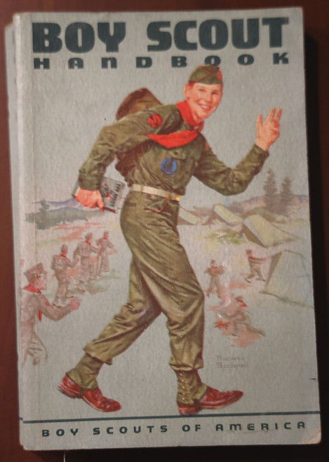 BOY SCOUT HANDBOOK 1959 First Printing 6th Edition Boy Scouts of America Manual