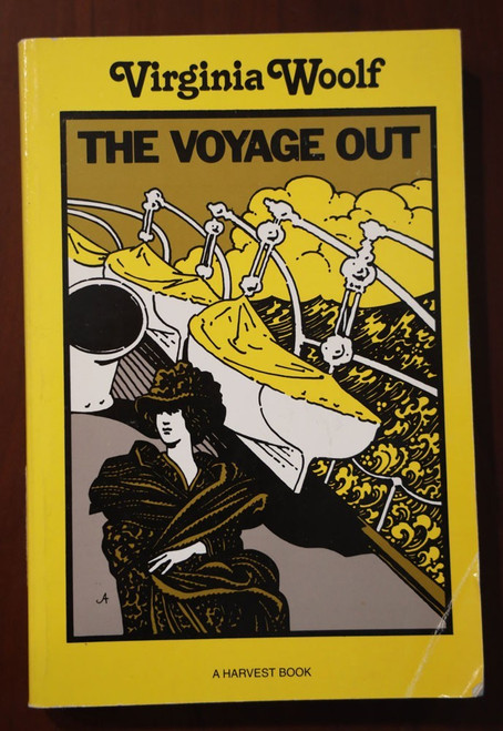 THE VOYAGE OUT by Virginia Woolf c 1948 Harvest / Harcourt Brace Trade Paperback
