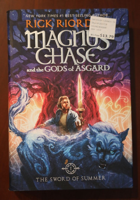 Magnus Chase and the Gods of Asgard SWORD OF SUMMER by Rick Riordan HC/DJ 2015