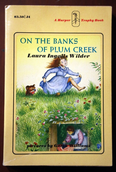 On the Banks of Plum Creek by Laura Ingalls Wilder 1971 Harper Paperback NICE!