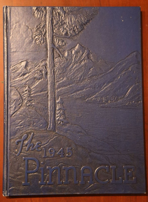 1945 PINNACLE Hamburg Area High School Yearbook Pennsylvania Berks Co. PA HAHS