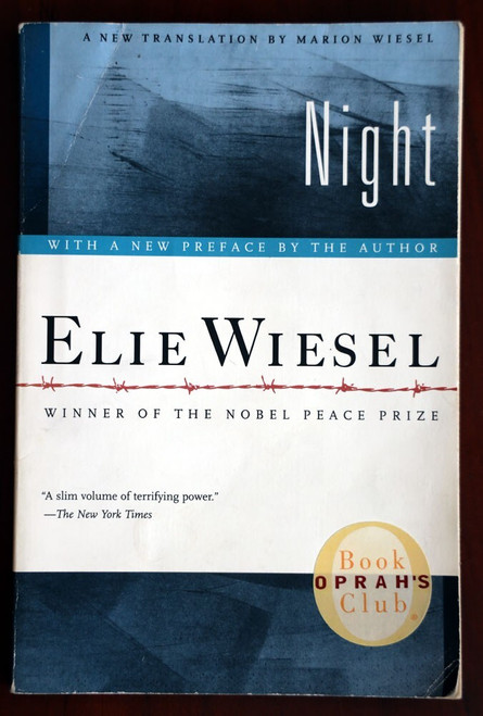 NIGHT by Elie Wiesel Translation by Marion Wiesel 2006 Paperback WWII Holocaust