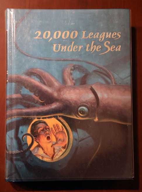 20,000 Leagues Under the Sea by Jules Verne Illustrated Junior Library w/ Jacket
