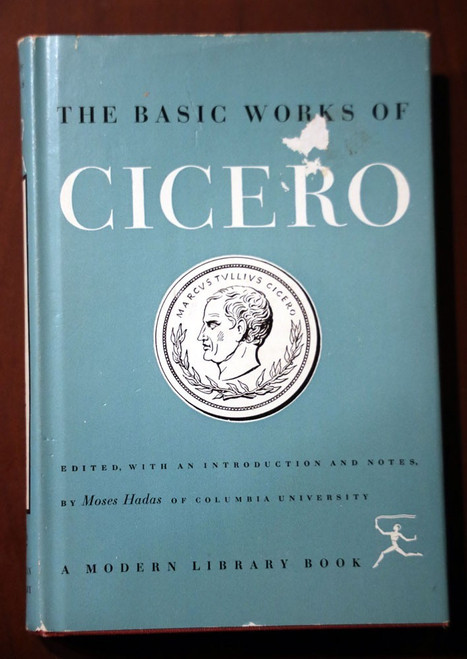 The Basic Works of CICERO Modern Library #272 HC/DJ 1951 Moses Hadas Notes/Intro