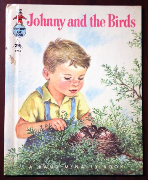 Johnny and the Birds by Ian Munn/Elizabeth Webbe 1950 Vintage Rand McNally Elf
