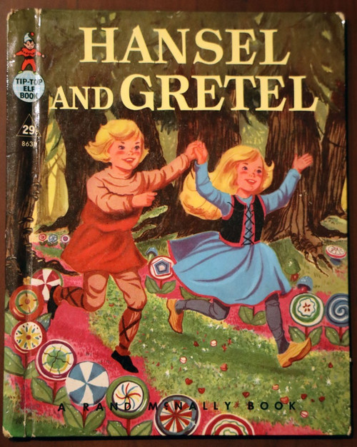 Hansel and Gretel 1960 Vintage Tip-Top Elf Book #8638 Kay Lovelace Smith Art