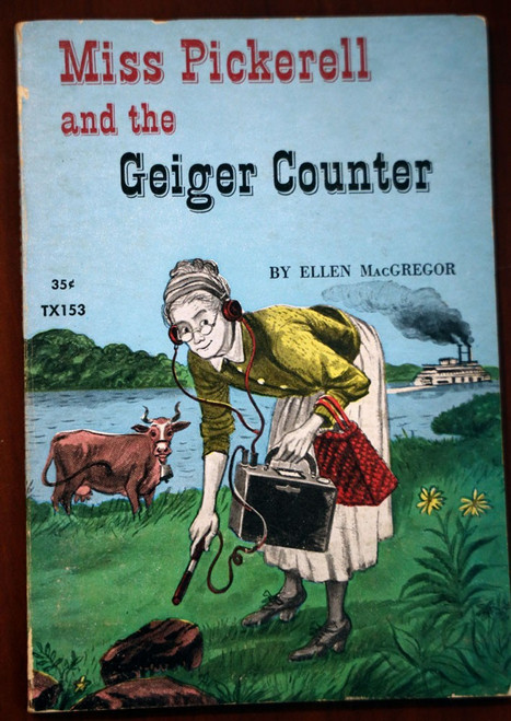 Miss Pickerell and the Geiger Counter by Ellen MacGregor 1964 Vintage Scholastic