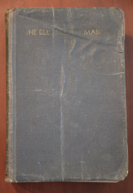 The Bluejackets' Manual 1943 U.S. Navy 11th Ed. United States Naval Institute