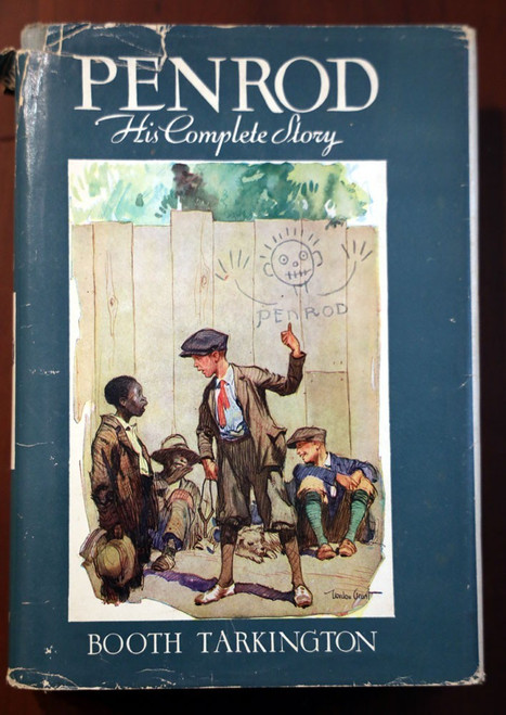 PENROD His Complete Story by Booth Tarkington 1931 HC/DJ Vintage Children's Book