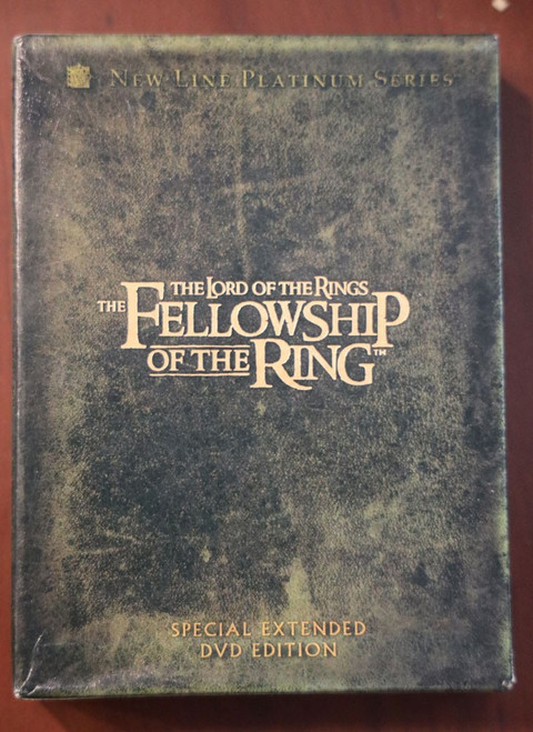 The Lord of the Rings FELLOWSHIP OF THE RING Special Extended DVD Edition 4 Disc