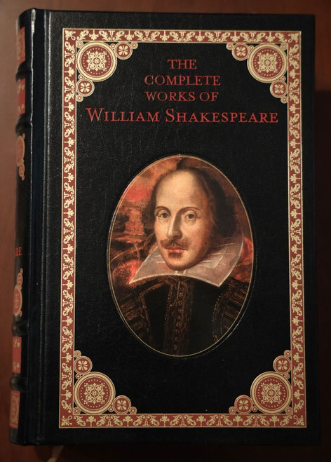 Complete Works of William Shakespeare 1994 Barnes & Noble Leather Collectible