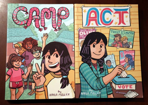 CAMP + ACT by Kayla Miller - Graphic Novels 2019/2020 Trade Paperback Books