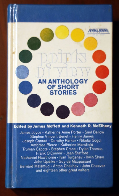 POINTS OF VIEW An Anthology of Short Stories 1966 PERMA-BOUND Vintage Hardcover
