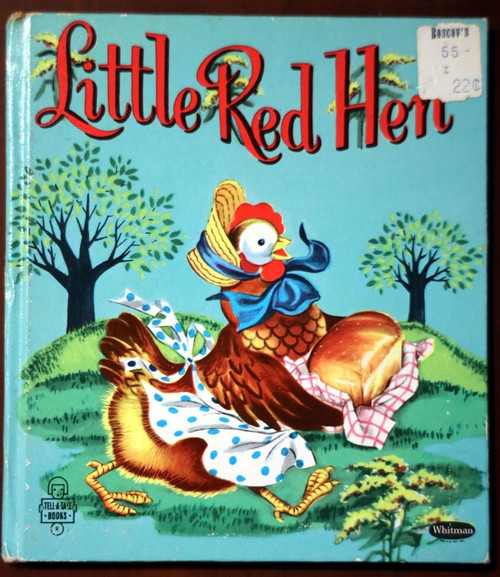 Little Red Hen 1953 Vintage Whitman Tell-A-Tale #2508 Illustrated by Beth Wilson