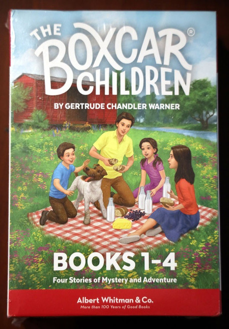 THE BOXCAR CHILDREN Books 1-4 Gertrude Chandler Warner BRAND NEW/SEALED (2020)