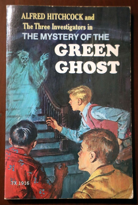 Alfred Hitchcock & Three Investigators in Mystery of GREEN GHOST 1971 1st Print