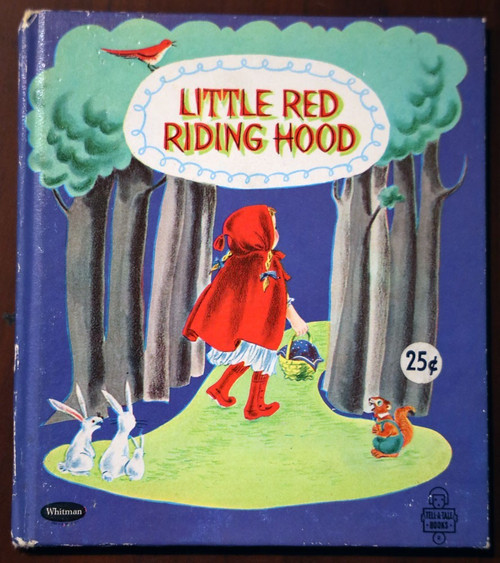 Little Red Riding Hood 1959 Vintage Tell-A-Tale #2507 Hertha Depper Illustrated