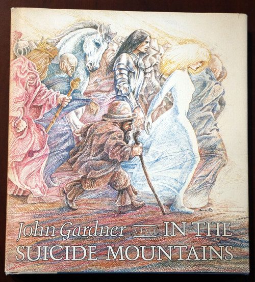 In the Suicide Mountains by John Gardner 1977 HC/DJ 2nd Printing Illustrated