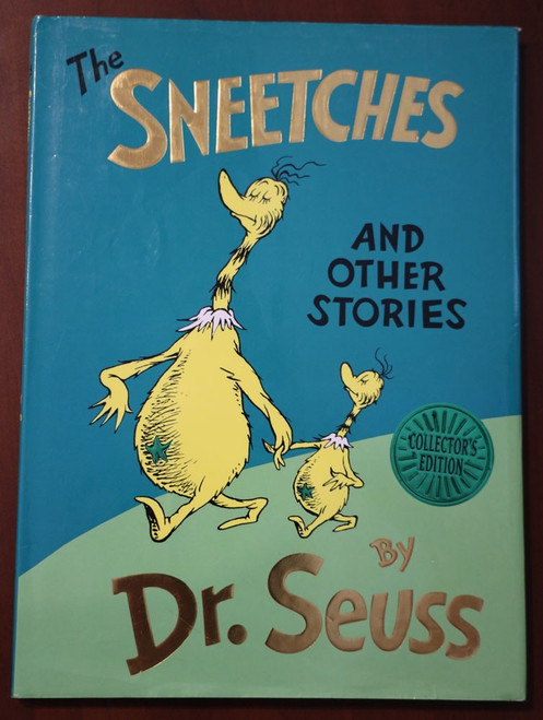 The Sneetches by Dr. Seuss 1989 Collector's Edition HC/DJ Kohl's Cares
