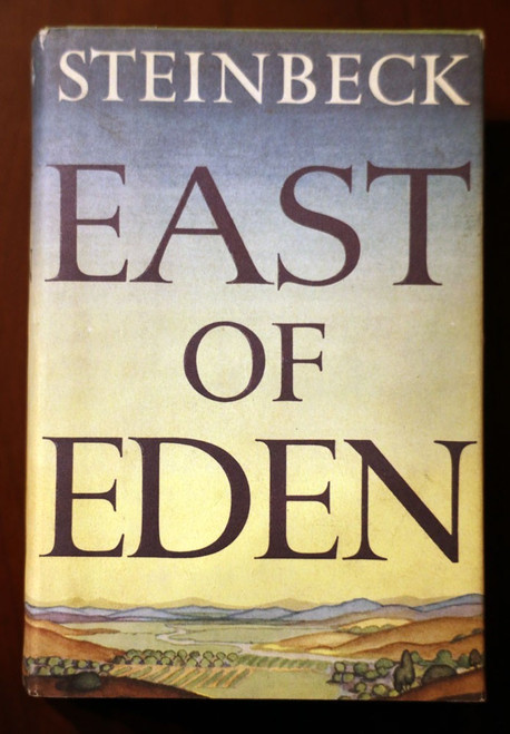 EAST OF EDEN by John Steinbeck 1952 Book Club Edition HC/DJ Viking EXCELLENT