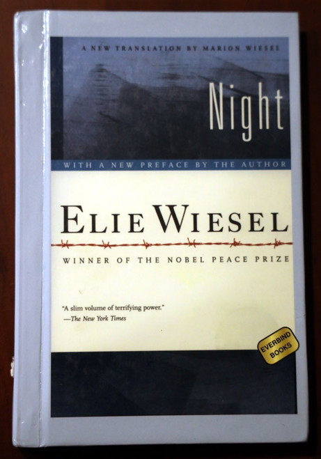 NIGHT by Elie Wiesel 2006 EVERBIND Hardcover Autobiography/Jewish/Holocaust