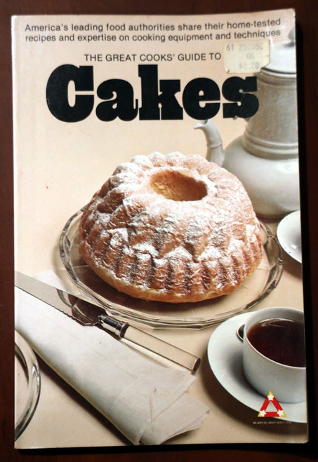 The Great Cooks' Guide to CAKES Vintage 1977 Cookbook - Beard Glaser Wolf