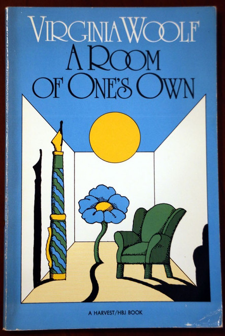A Room of One's Own by Virginia Woolf 1957 Harvest/HBJ Paperback Women's Studies