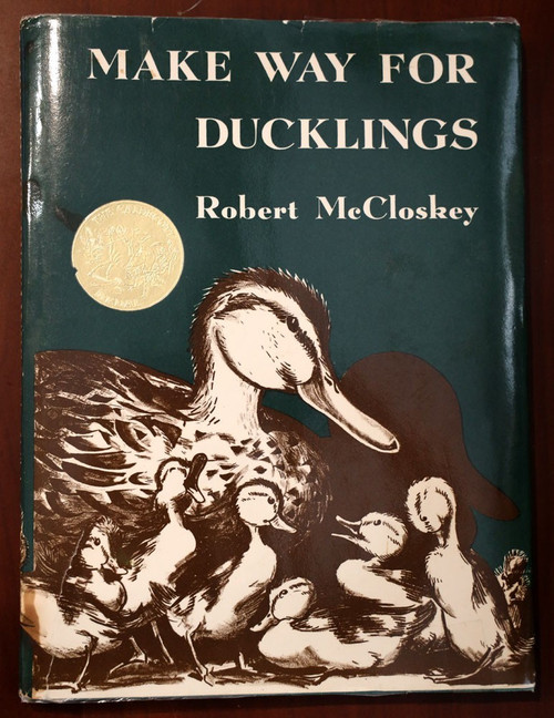 Make Way for Ducklings by Robert McCloskey 1973 HC/DJ 29th Printing Viking Press