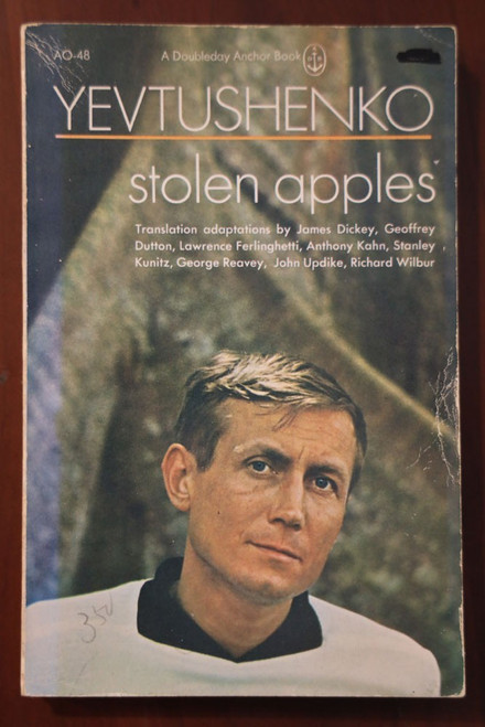 STOLEN APPLES by YEVGENY YEVTUSHENKO 1972 Russian Poetry Vintage Trade Paperback