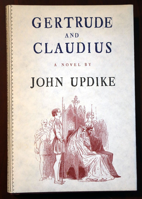 GERTRUDE AND CLAUDIUS: A Novel by John Updike (2000) BOMC Edition EXCELLENT