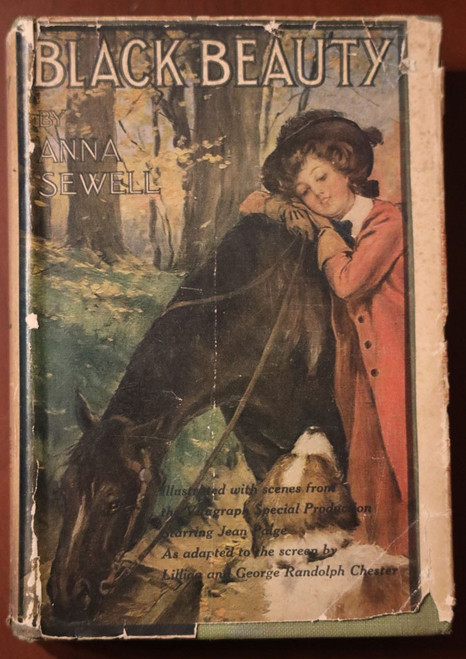 BLACK BEAUTY by Anna Sewell PHOTOPLAY Edition 1921 HC/DJ Illustrated Silent Film