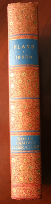 FOUR PLAYS by Henrik Ibsen World Famous Literature Vintage Hardcover Volume