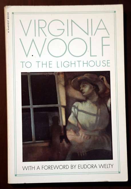 To the Lighthouse by Virginia Woolf 1981 Vintage Trade Paperback Book - Harvest
