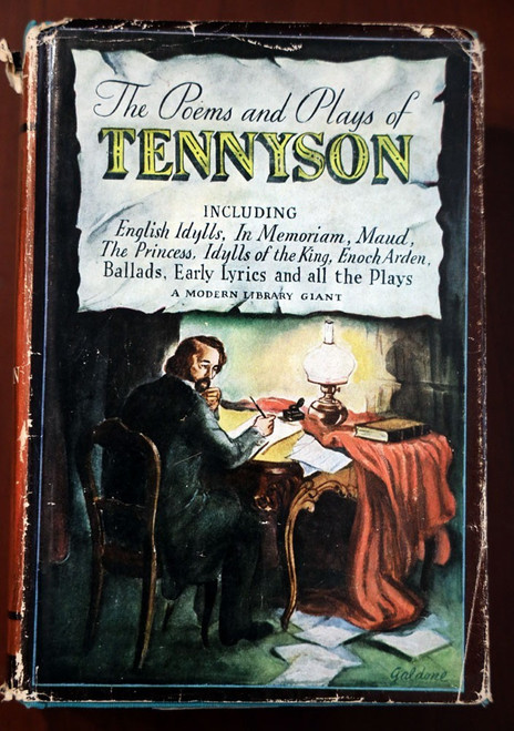 The Poems and Plays of Alfred Lord TENNYSON 1938 Modern Library Giant #G42 HC/DJ