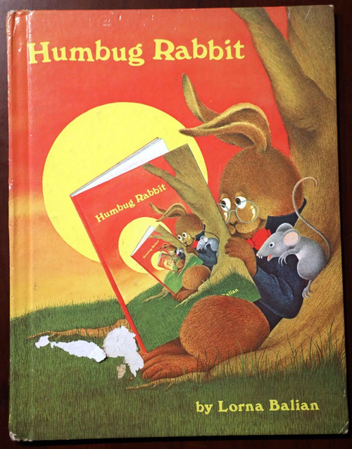 Humbug Rabbit by Lorna Balian 1974 Vintage Children's Book EASTER Story