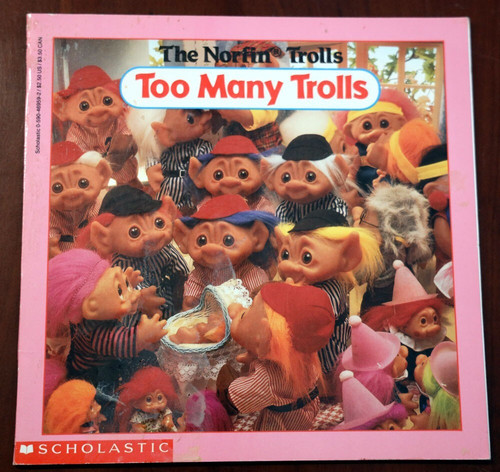 The Norfin Trolls TOO MANY TROLLS by Mitzy Kafka 1993 Scholastic Paperback 1st