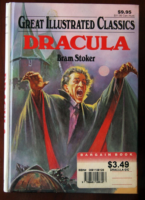 DRACULA by Bram Stoker GREAT ILLUSTRATED CLASSICS 1997 Baronet Books VERY GOOD