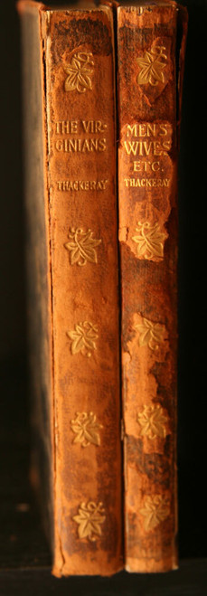 William Makepeace Thackeray Nelson Leather New Century Library 1900 Men's Wives